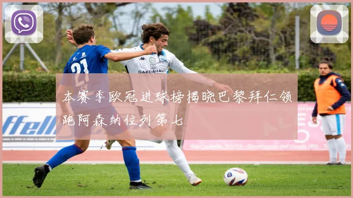 本赛季欧冠进球榜揭晓巴黎拜仁领跑阿森纳位列第七